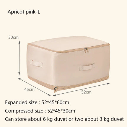 Space Saver Compression Duvet Organizer Bag