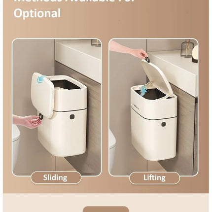Space-Saver Hangable Home Mini Trash Bin