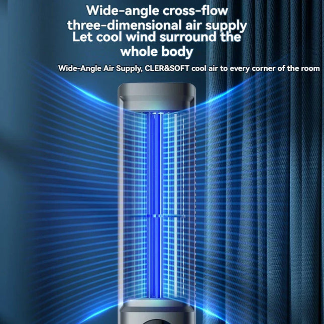 Towerless Ultra Cool Air Conditioning Desktop Fan