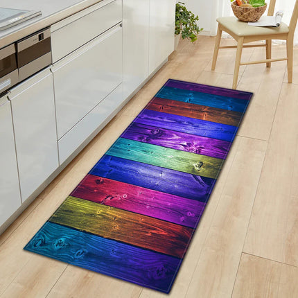 Vintage Wood Look Non-slip Cute Rugs