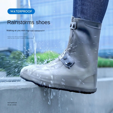 Dry Shield Reusable Non-Slip Silicone Waterproof Shoe Covers