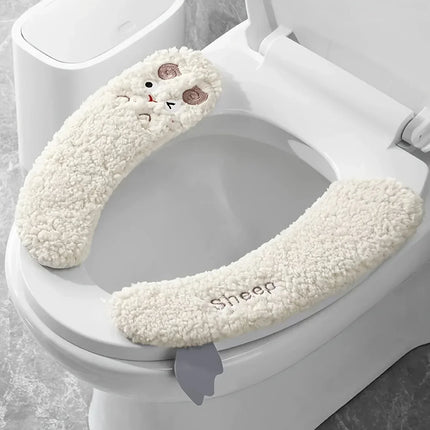 Cozy Plush Warm Toilet Seat Cover