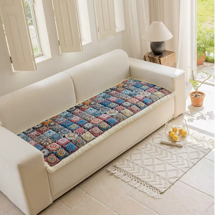 Bohemian Style Cushion Cotton Couch Pad