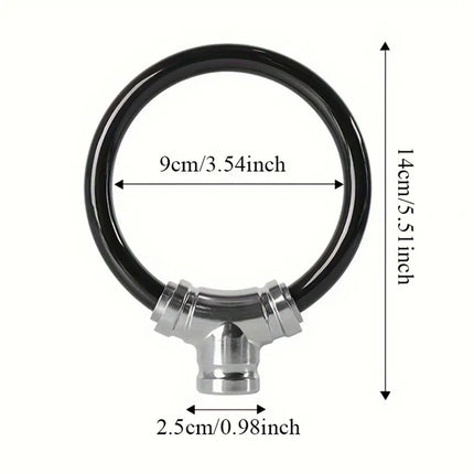Anti-Theft Secure Steel Bicycle Safety Lock