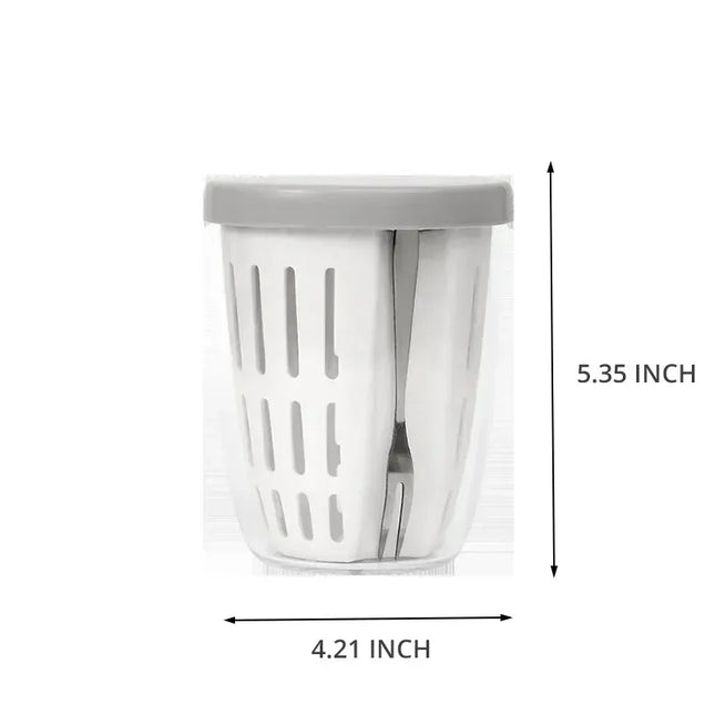 Long Lasting Portable Drain Fruit Cup
