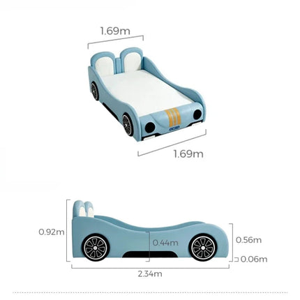 Turbo Race Car Cozy Dreamy Kids Bed