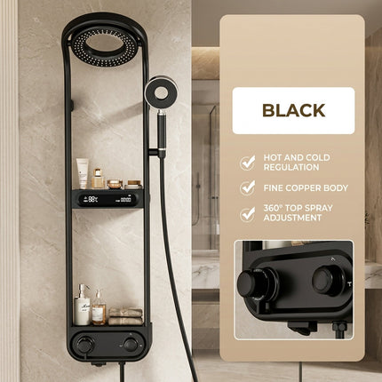 Spa Time Rainfall Elegant Digital Shower Set