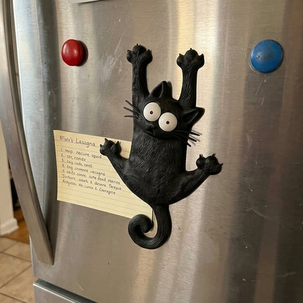 Hang In There Funny Cat Refrigerator Magnet