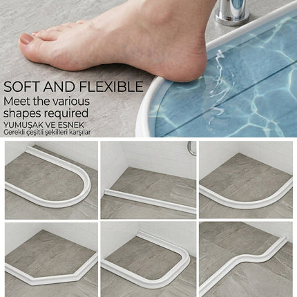 Bathroom Silicone Water Stopper Sticky Rubber