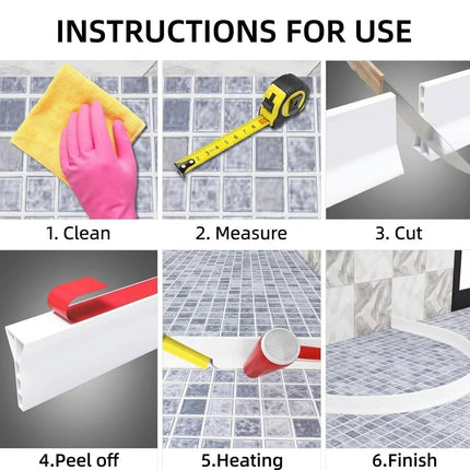 Bathroom Silicone Water Stopper Sticky Rubber