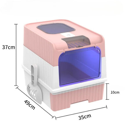 Rechargeable Deodorizing Ultimate Cat Litter Box