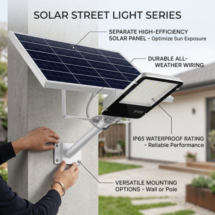 Heavy-Duty Outdoor Solar Security Waterproof Light