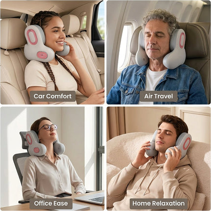 Smart Traveler Bluetooth Music Heated Neck Pillow