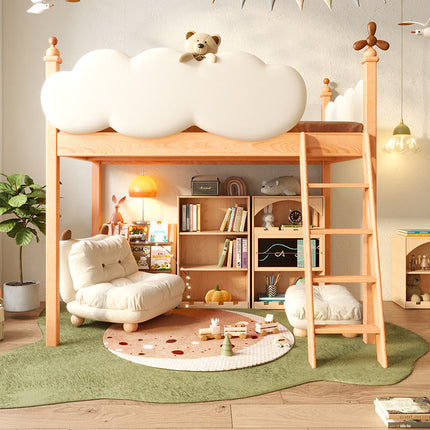 Cloud Castle Slide & Sleep Playhouse Kids Bed