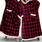 Red plaid / 120CM /47.24in