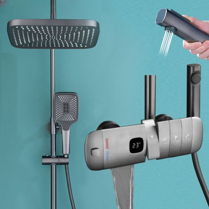 Rainfall Revolution Luxury Digital Spa Shower Set