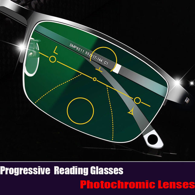 Progressive Multifocal Anti-Blue Light Glasses
