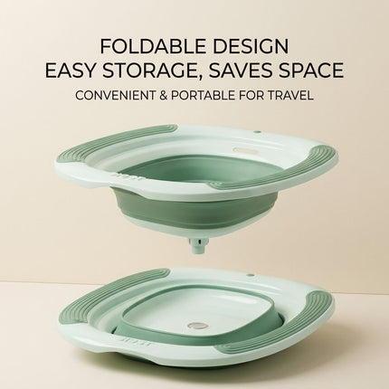Personal Hygiene Foldable Sitz Bath Soak Care Basin