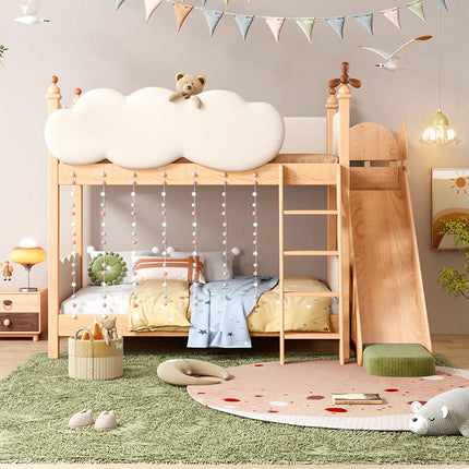 Cloud Castle Slide & Sleep Playhouse Kids Bed