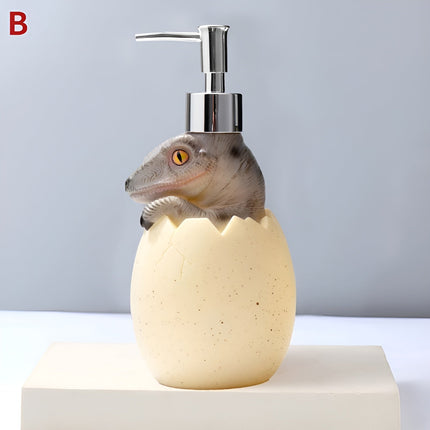 Cartoon Dinosaur Egg Refillable Soap Dispenser