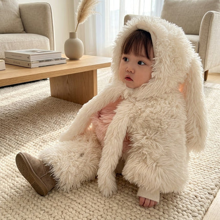 Fluffy Bunny Kids Dress