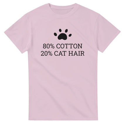80% Cotton 20% Cat Hair Creative T-Shirt