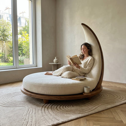 Moon Frame Nordic Lounge Chair
