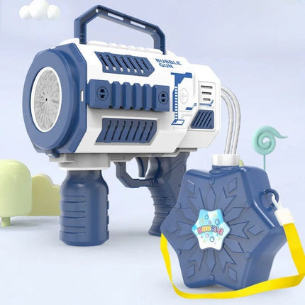 Flashing Automatic Large Capacity Bubble Gun