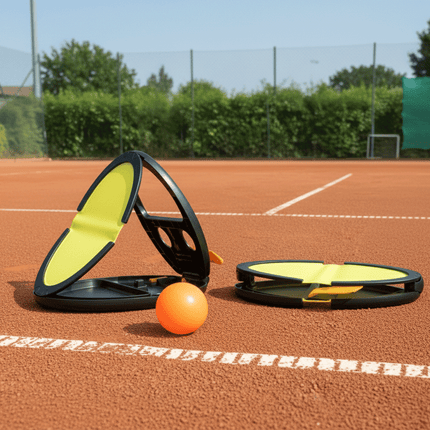 Interactive Racket Throw And Catch Ball Game