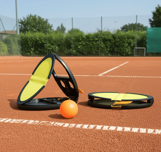 Interactive Racket Throw And Catch Ball Game