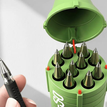 Rocket Missile Shaped Pen Holder