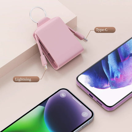 Mini Emergency Portable Power Bank Keychain