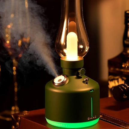 Retro Air Humidifier Wireless Aroma Diffuser Lamp