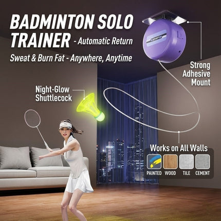 Personal Solo Practice Badminton Home Trainer