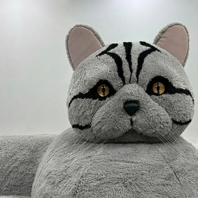 Monster Giant Cat Plush Sleeper Sofa