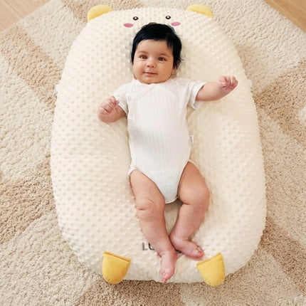 Dual Arm Cuddle Support Baby Anti Roll Pillow