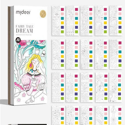 Watercolor Kids Book Paint Set