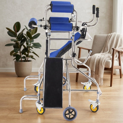 6-Wheel Rehabilitation Anti-Rollover Senior Walker
