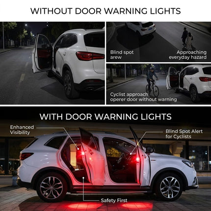 Wireless Car Door Safety Warning Lights