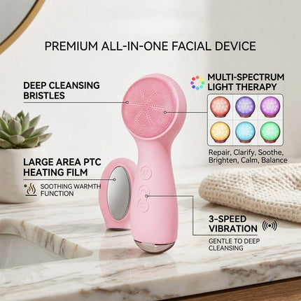 Japanese Colorful Face Cleansing Brush