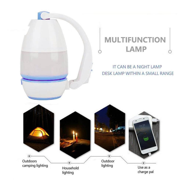 Multifunctional Portable Camping Powerbank Lamp