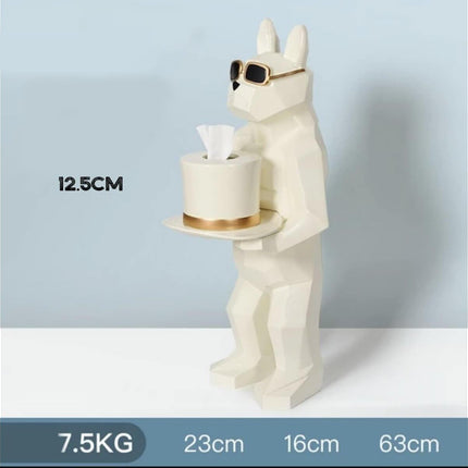 Dog Luxury Tissue Holder