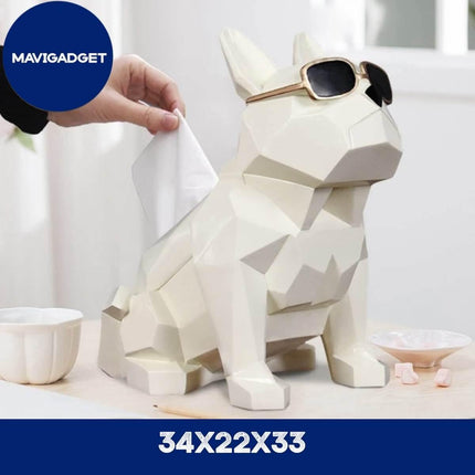 Dog Luxury Tissue Holder