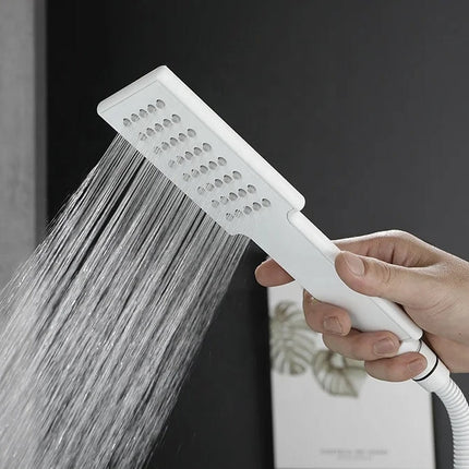 Wall-Embedded Waterfall Spout Bathtub Faucet