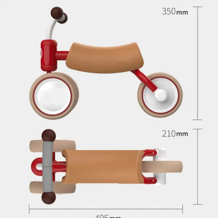 Walking Balance Tricycle Lightweight Kids Bike