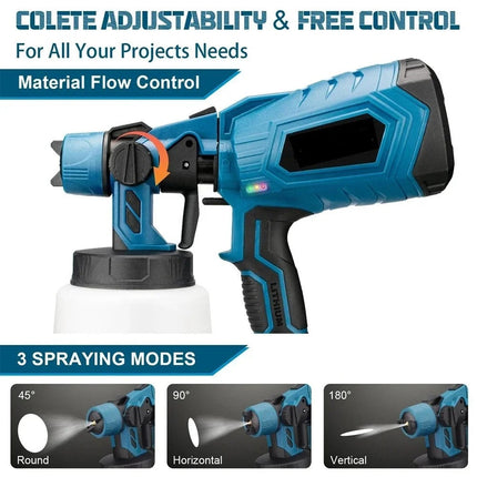Cordless High Power DIY All Surface Paint Sprayer
