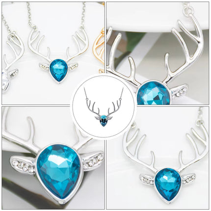 Christmas Elk Necklace