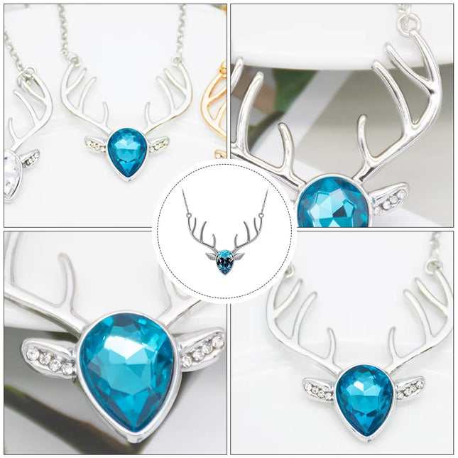 Christmas Elk Necklace