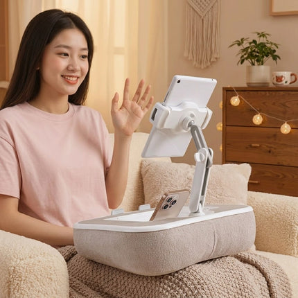Work & Chill Rotating Tablet Pillow Desk
