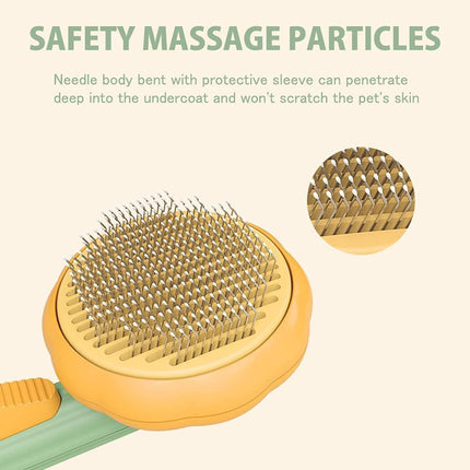 Pet Self Cleaning Hair Brush